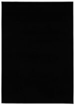 TAPISO Mono Kurzflor Teppich Schwarz In- & Outdoor ÖKO-TEX – Bild 2