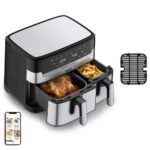 Tefal Dual Easy Fry & Grill EY905D Heißluftfritteuse 8,3L