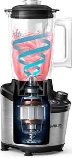 Philips 7000 Standmixer ProBlend Ultra 1500W, 2L Glasbehälter – Bild 3