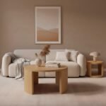 Cagnolier Couchtisch Set 2-teilig Nesting Rund | Ø80 & Ø45 cm – Bild 7