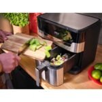 Tefal Dual Easy Fry & Grill EY905D Heißluftfritteuse 8,3L – Bild 4