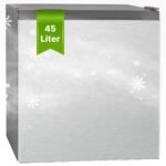 Bomann Mini-Kühlschrank 45 L mit Gefrierfach KB 7245 Inox