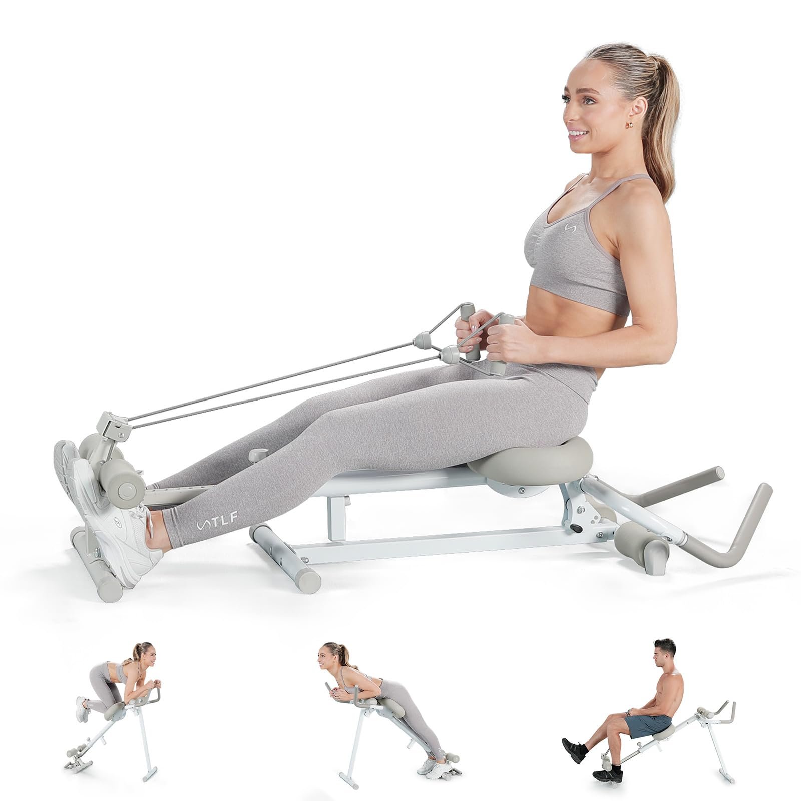 61_vg8_QNYL WONDER CORE 4-in-1 Rudergerät & Heimtrainer bis 242 kg – Bild 1