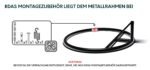 Mirjan24 Torn Hängesessel 2-Sitzer Polyrattan mit Gestell Beige – Bild 7