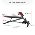Finer Form 5-in-1 Hantelbank – Multifunktionale Trainingsbank – Bild 5