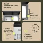 PLUG IN DUAL Ice Cube Kühlbox 38 L – 2 Zonen, App-Steuerung – Bild 2