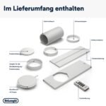 De'Longhi Pinguino PAC EX93 Mobiles Klimagerät Whisper 85 m³ – Bild 7