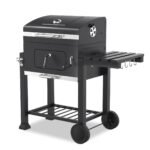 tepro Toronto Click Holzkohlegrill mit Deckel & Thermometer