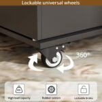 VOWNER Couchtisch Höhenverstellbar 3-in-1 mit 4 Hockern – Bild 7