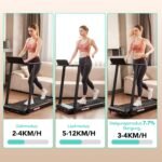CITYSPORTS Klappbares Laufband bis 12 km/h | App & Tablet-Halter – Bild 4