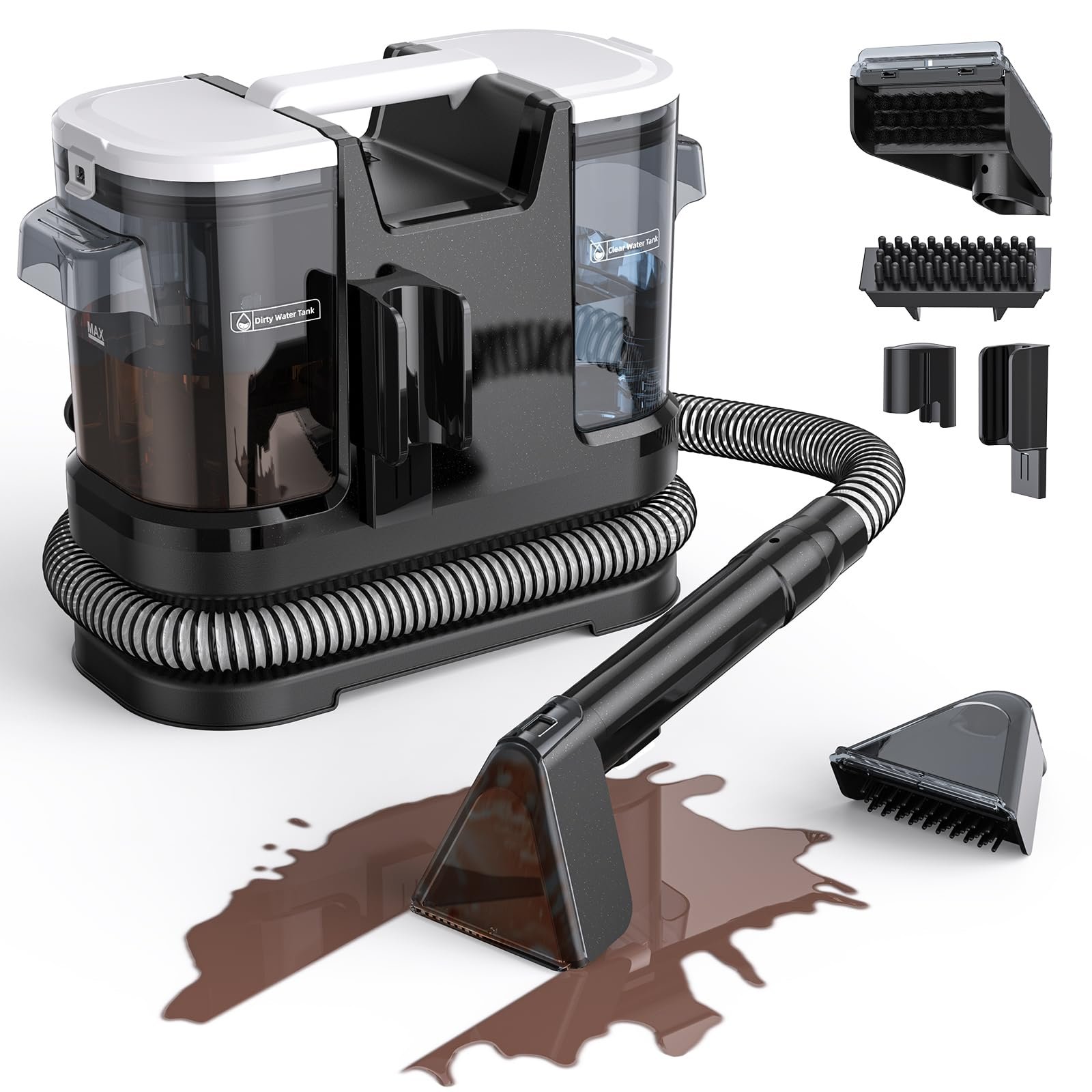 714NfHqgsQL Welsauber Polsterreiniger 600 W Nasssauger 18.000 Pa – Bild 1