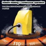 Oiyekntd Hochdruck-Dampfreiniger 3,5L – Küche, Auto & Polster – Bild 7