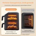 Cosori Turbo Tower Compact DC861 8,6L Dual 2700W Keramik – Bild 4