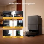 roborock Qrevo S5V Saugroboter – 12.000 Pa, Wischmopp & Docking – Bild 3