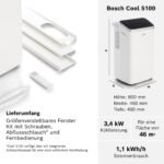 Bosch Cool 5100 Mobiles Klimagerät 3-in-1 | 3,4 kW | 46 m² – Bild 6