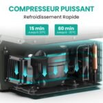 Alpicool KLS48 39L Kompressor-Kühlbox 2 Zonen | APP | 12V/230V | -20°C – Bild 4
