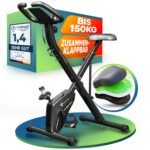 Tretmann Heimtrainer Klappbar Leise Ergometer bis 150 kg