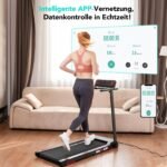 CITYSPORTS Klappbares Laufband bis 12 km/h | App & Tablet-Halter – Bild 6