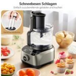 YASHE 11-in-1 Küchenmaschine 1300W – Mixer & Entsafter – Bild 7