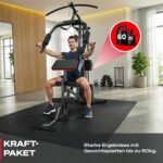 Sportstech HGX50 Kraftstation Home Gym – 60 kg – Bild 2