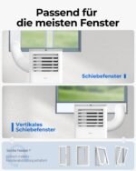 WoleixHaus Mobile Klimaanlage 9000 BTU Leise 55 dB mit Timer – Bild 7