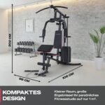 Sportstech HGX50 Kraftstation Home Gym – 60 kg – Bild 9