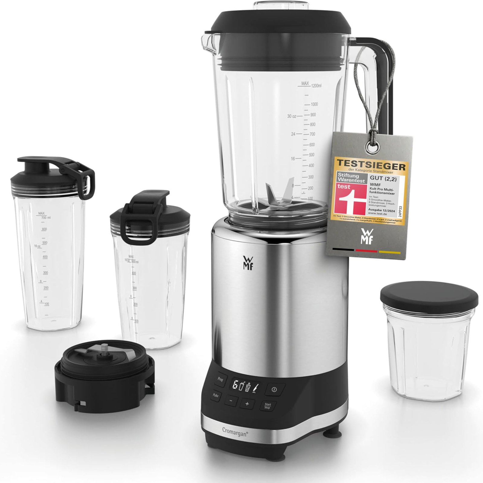 71KNbxBbHqL WMF Kult Pro Hochleistungsmixer 1200 W – 4 Behälter & ToGo – Bild 1
