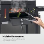 tepro Toronto Click Holzkohlegrill mit Deckel & Thermometer – Bild 6