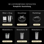 WMF Kult Pro Hochleistungsmixer 1200 W – 4 Behälter & ToGo – Bild 2