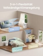 DREO AC318S 7500 BTU Mobile Klimaanlage 3-in-1 mit App-Steuerung – Bild 6