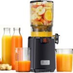 LINKChef Slow Juicer 250W 130mm Einfüllöffnung 1,8L BPA-frei