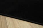 TAPISO Mono Kurzflor Teppich Schwarz In- & Outdoor ÖKO-TEX – Bild 5
