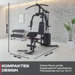 Sportstech HGX50 Kraftstation Home Gym – 60 kg – Bild 5