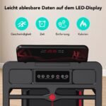 CITYSPORTS Klappbares Laufband bis 12 km/h | App & Tablet-Halter – Bild 2