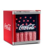 CUBES Coca-Cola Mini-Kühlschrank 48L Rot mit Glastür