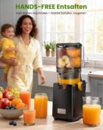 LINKChef Slow Juicer 250W 130mm Einfüllöffnung 1,8L BPA-frei – Bild 9