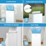 Midea Silent Cool 26 Pro WF Mobile Klimaanlage 9000 BTU EEK A – Bild 8