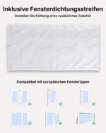 Temprium Mobile Klimaanlage 9000 BTU | App & Fernbedienung – Bild 4