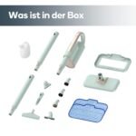 Newbealer 2-in-1 Dampfreiniger 1200W – Böden & Teppiche – Bild 8