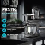 Fentic 6-in-1 Küchenmaschine 2000 W – Fleischwolf & Entsafter – Bild 2