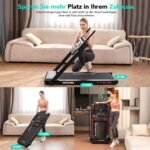 CITYSPORTS Klappbares Laufband bis 12 km/h | App & Tablet-Halter – Bild 5