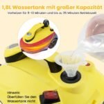 COSTWAY Dampfreiniger 2000W | 5 Bar | 1,8L | 29 Zubehörteile – Bild 6