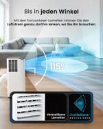 Pro Breeze 4-in-1 Mobile Klimaanlage 9000 BTU – Energieklasse A – Bild 4