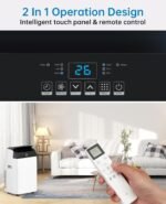 Euker Mobile Klimaanlage 12000 BTU 4-in-1 mit Fernbedienung – Bild 6