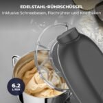 Fentic 6-in-1 Küchenmaschine 2000 W – Fleischwolf & Entsafter – Bild 5