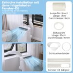 Costway Mobile Klimaanlage 16000 BTU 5-in-1 Heizen & Kühlen – Bild 9