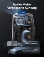 DREO AC318S 7500 BTU Mobile Klimaanlage 3-in-1 mit App-Steuerung – Bild 3