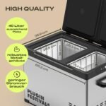PLUG IN DUAL Ice Cube Kühlbox 38 L – 2 Zonen, App-Steuerung – Bild 5