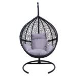 Allpax Hängesessel Größe L | Polyrattan | In- & Outdoor | bis 150 kg – Bild 6