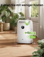 DREO AC318S 7500 BTU Mobile Klimaanlage 3-in-1 mit App-Steuerung – Bild 8